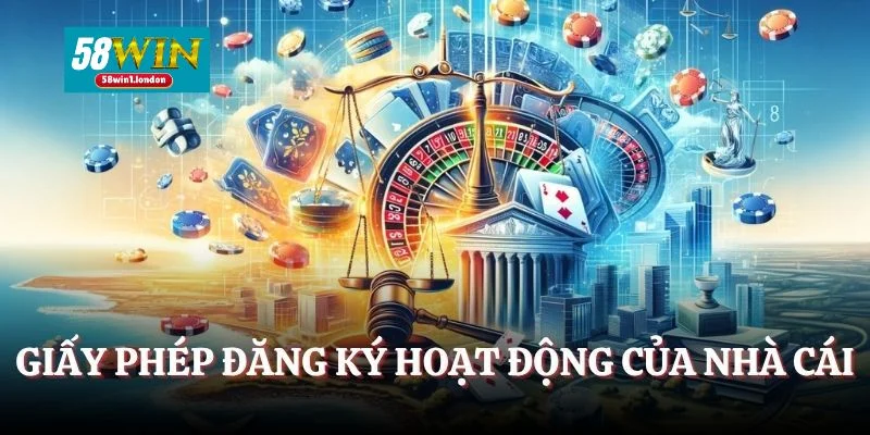 Nhà cái sở hữu đầy đủ các giấy chứng nhận và giấy phép hoạt động hợp pháp.