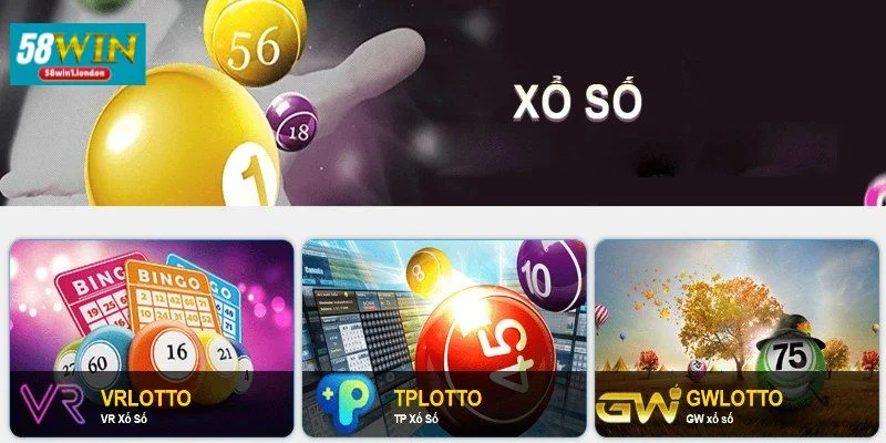 Sân chơi xổ số tại nhà cái 58WIN sôi động với hàng nghìn kèo chốt số.